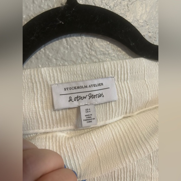 & other stories Boat Neck Top - Picture 6 of 9